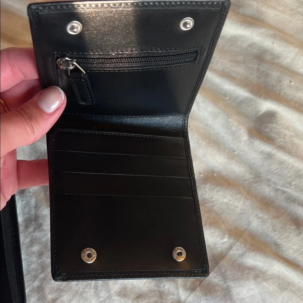 Levenger Classic Black Leather Briefcase